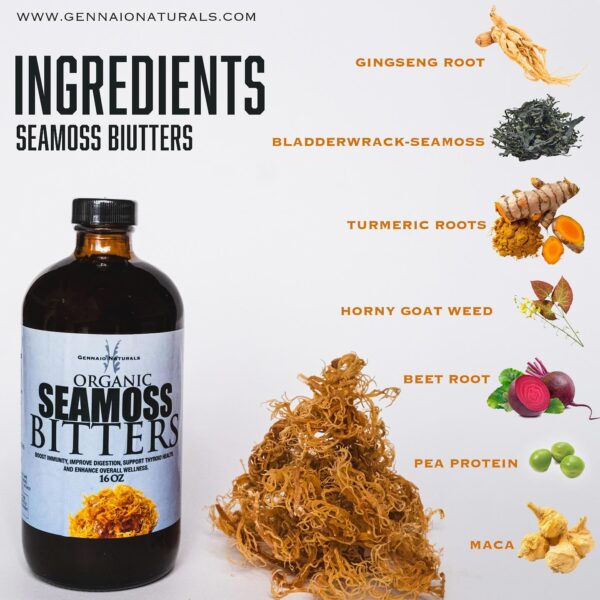 sea moss ingredients