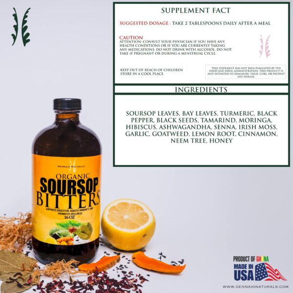 soursop bitters organic
